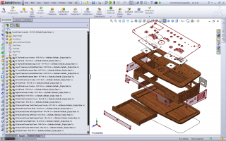 Portable MAME Control Panel SolidWorks Progress - 10-11-10